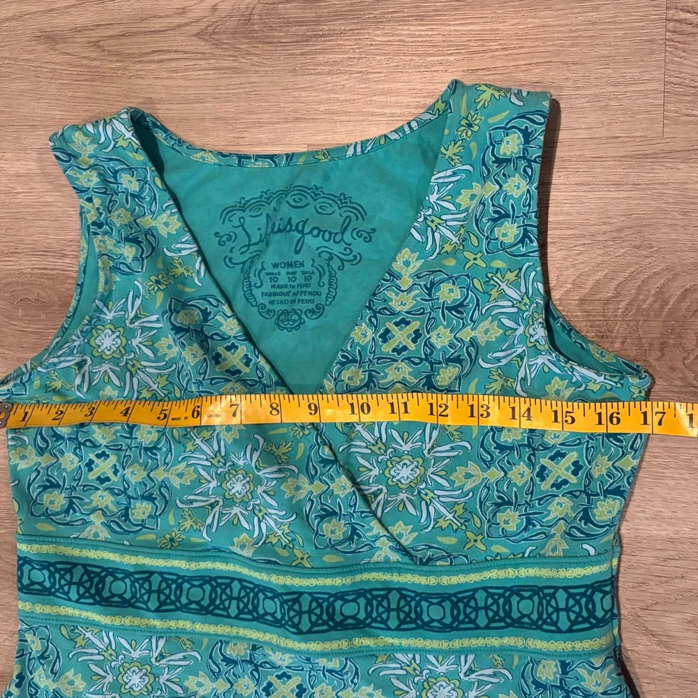 Life Is Good Faux Wrap Sundress - Picture 7 of 8